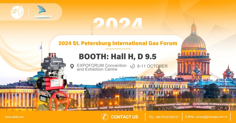 Juhang Participabit in St. Petersburg Internationale Gas Forum 2024