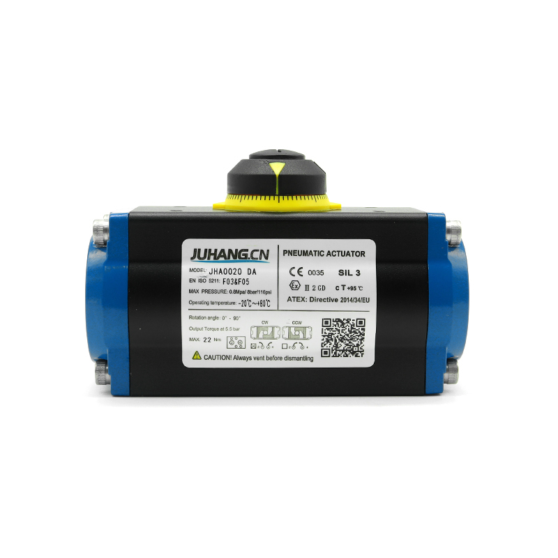 Pneumatic Actuator eculeo et Pinus duplex agens Jha0020da